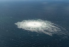 Има достатъчно данни за обосновано предположение че газопроводите са повредени