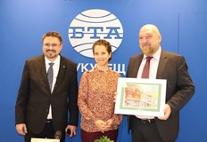 Българската телеграфна агенция БТА откри пресклуб в румънската столица БукурещТова