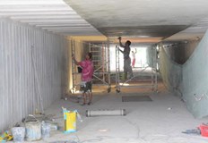 Подлезът при бившия завод Петър Караминчев остава затворен до 2