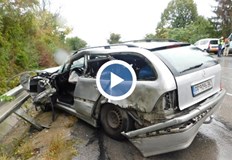 Отново тежък инцидент на пътяШофьорът причинил катастрофата е с положителен