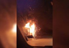 Пожар в пластмасови контейнери са гасили пожарникарите снощи за времето
