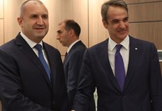 Двамата разговаряха преди церемонията по въвеждане в експлоатация на газовия интерконекторСтратегическото