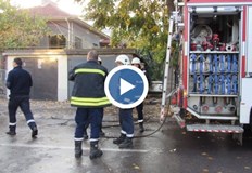 Момичето е с изгаряния в областта на долните крайнициПожар е