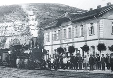 Гара Русе по късно Русе изток днес Музей на транспорта е първата