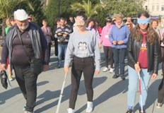 В Русе се отбелязва Денят на белия бастунПо време на инициативата незрящи