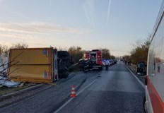 Инцидентът е в района между село Поликраище и разклона за село