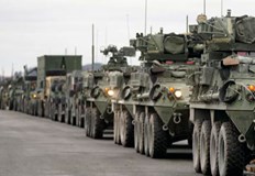 Конвоите са съставени от леки и тежки пехотни бронирани машиниДва