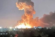 Една от експлозиите е прозвучала близо до центъра на украинската