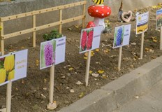 Учебното заведение е оборудвано и със съвсем нов детски еко