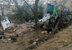 41 годишният мъж е загинал на мястоШофьор на камион е загинал