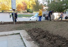 В момента се изгражда напоителната системаОт началото на седмицата са започнали