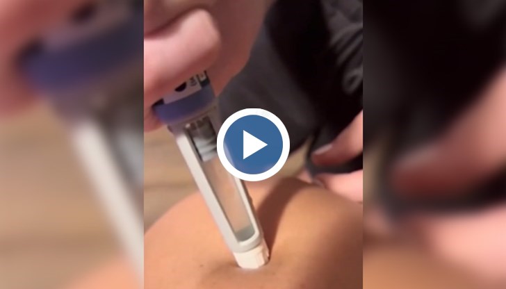 В социалните мрежи е пълно с клипове, показващи прилагане дори на инсулин
