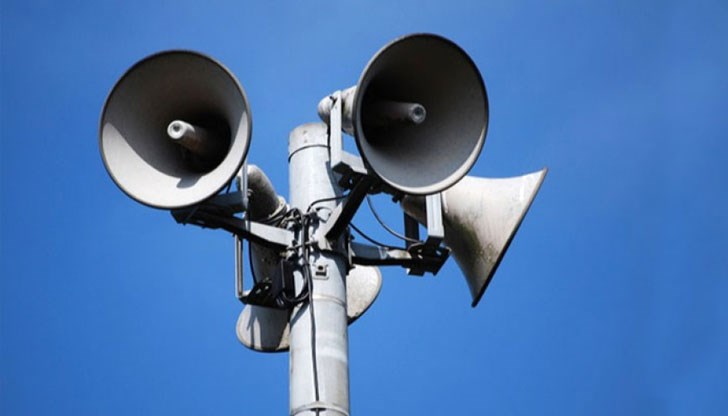 Тестовете на сирените започнаха в 11:00 часа и преминаха успешно Тестовете на сирените започнаха в 11:00 часа и преминаха успешно