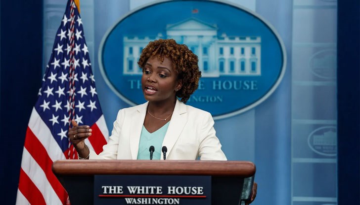 Спрете да убивате хората си и спрете да пращате оръжия на Русия, с които да се убиват украинци, призова прес секретарят на Белия дом