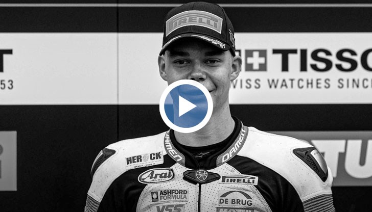 22-годишният Виктор Стееман бе част от масова катастрофа в завой номер 14 на пистата в Алгарве