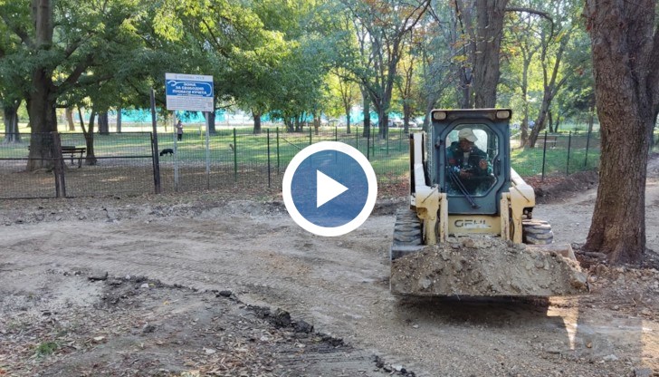 Прокарват се и нови трасета с кабели, които да захранят и осветят района