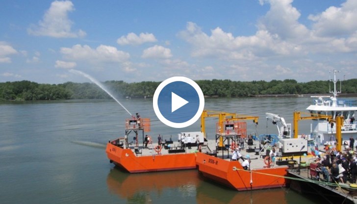 Ако инцидентът с горящата баржа с въглища бе станал няколко месеца по-късно, той щеше да бъде ликвидиран веднага с помощта на новия плавателен съд „Русе“