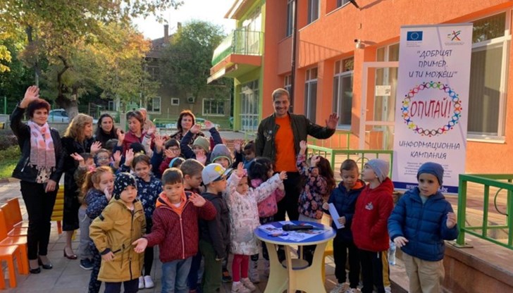 Двукратният рекордьор на Гинес е лице на кампанията „Добрият пример. И ти можеш“