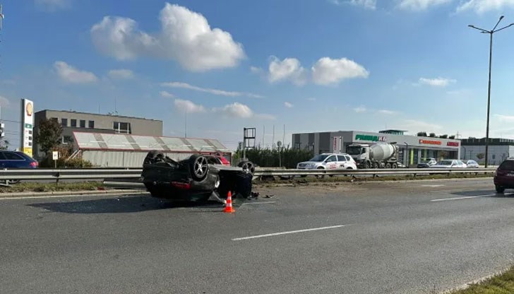 Тежката катастрофа е станала на Околовръстното шосе от Драгалевци в посока Младост