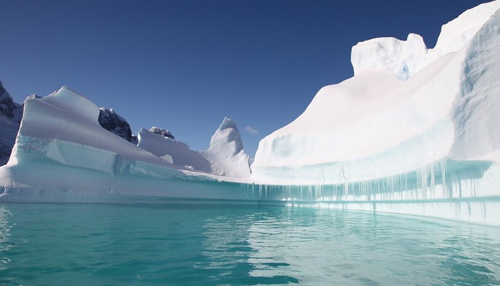 Новата водна артерия на континента бе фиксирана чрез движението на ледената покривка