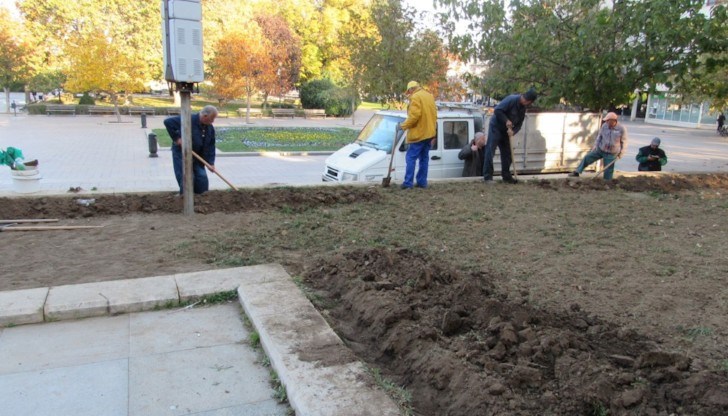 В момента се изгражда напоителната система В момента се изгражда напоителната система