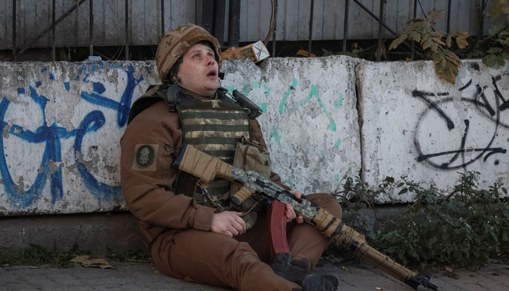Русия е спряла украинското настъпление в Донецка и Херсонска областиРуските военни