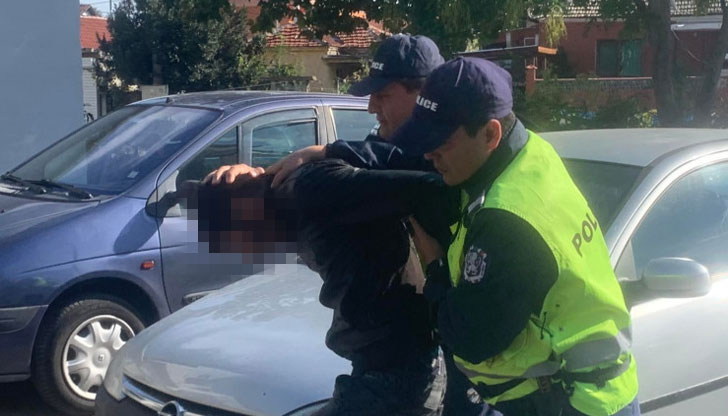 Полицията ги причакала на улица в Благоевград където имали среща Полицията в