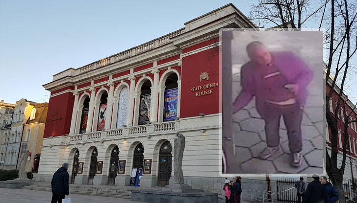 Преди месец 48-годишният мъж е обрал и Русенската опера48-годишен криминално