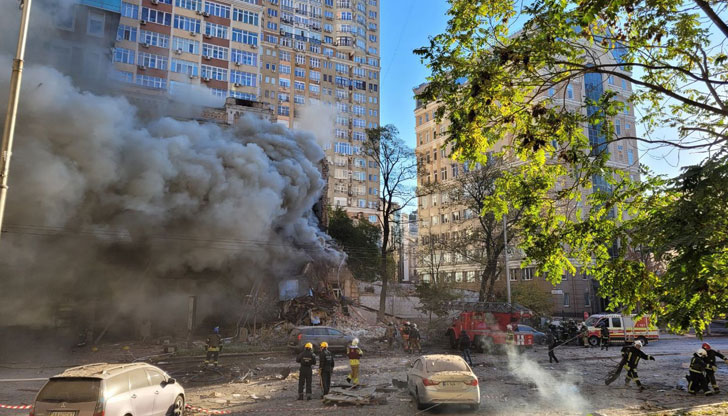 Киев съобщава, че е свалил близо 40 дронаПродължават руски нападения