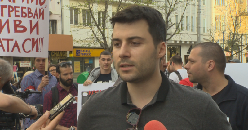 Желяз Андреев бе задържан на 7 април 2018 година по искане