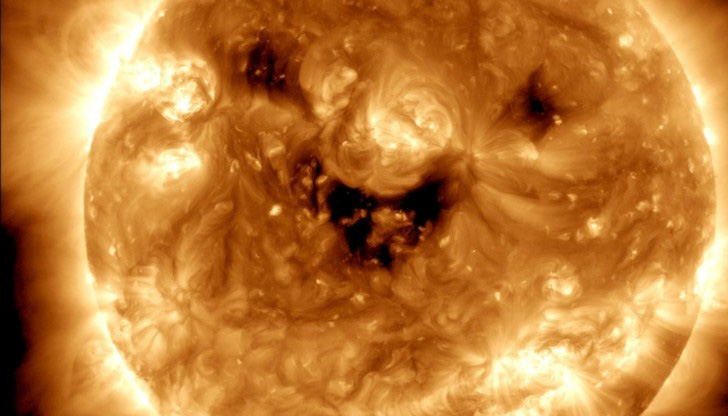 Снимката е публикувана в акаунта на NASA Sun в TwitterОбсерваторията