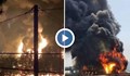 Пожар избухна в петролен склад в Русия
