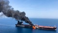 Бомба порази петролен танкер край бреговете на Оман