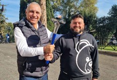 Българската футболна легенда е в Рим където ще участва в