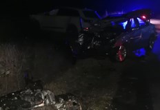 В петък челно се удариха две колиОще една жертва на