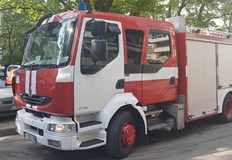 Пожарът е потушен бързоГорящ огън на терасата в апартамент в