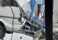 Движението на автомобили в района на Попово е спряноКатастрофа затвори