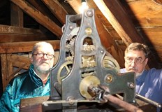 През деветте дни на ремонт се наложи часовникът да бъде