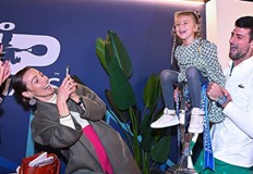 Новак Джокович отпразнува заедно със семейството си своя успехНовак Джокович