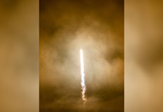 Стартът беше даден от площадката на космическия център на остров