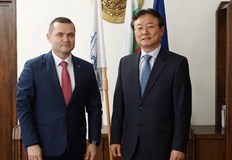 Милков запозна дипломата с икономическия профил на Русе и потенциала