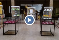 Експозицията дело на две приятелки – Диана Георгиева и Юлияна