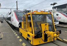 Акумулаторният локомотив на русенската фирма е единственият вариант пари от