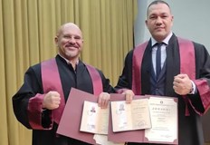 Похвалиха боксьора за старанието присъствал на лекциите от понеделник до