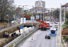 ВиК Русе продължава ремонта по изграждането на задържателен резервоар