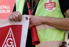 Заетите в металообработващата и електронната индустрия в Германия ще излязат