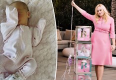 Бебето се е родило с помощта на сурогатна майкаАктрисата Ребел