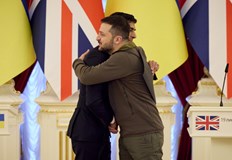 Британският премиер посети КиевСамо през тази година ние предоставихме на