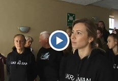 На фона на многобройните протести на Украински бежанци които са