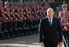 За първи път откакто е президент на този празник заедно